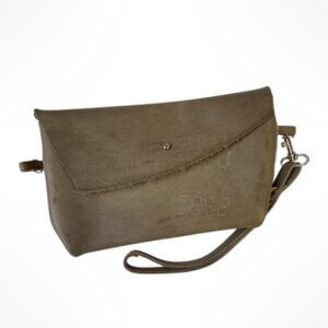 Taupe Clutch Bag