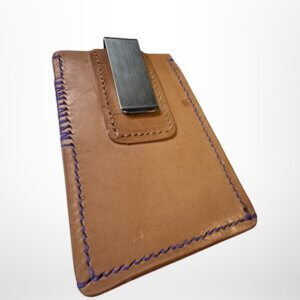 Money clip natural wallet