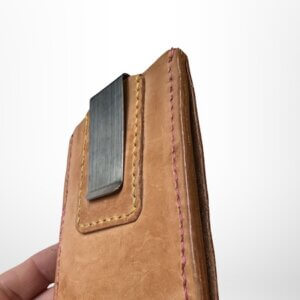 Money clip natural wallet